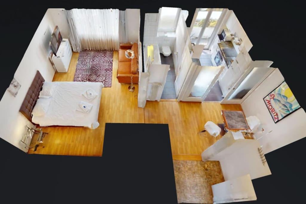 Very Spacious Studio In City Center - Parkview 4 ซูริก ภายนอก รูปภาพ